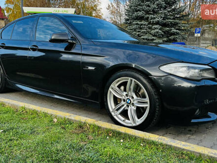 Черный БМВ 5 Серия, объемом двигателя 3 л и пробегом 263 тыс. км за 15900 $, фото 1 на Automoto.ua