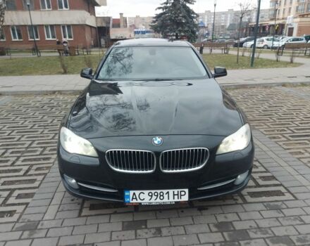 Черный БМВ 5 Серия, объемом двигателя 2 л и пробегом 191 тыс. км за 12000 $, фото 1 на Automoto.ua