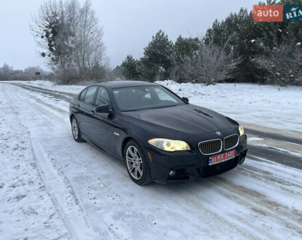 Черный БМВ 5 Серия, объемом двигателя 2 л и пробегом 131 тыс. км за 11650 $, фото 1 на Automoto.ua