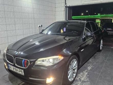 Чорний БМВ 5 Серія, об'ємом двигуна 2 л та пробігом 220 тис. км за 14700 $, фото 1 на Automoto.ua