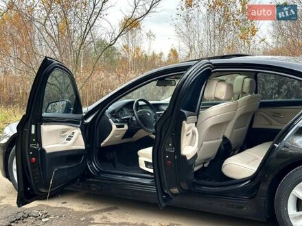 Черный БМВ 5 Серия, объемом двигателя 2 л и пробегом 130 тыс. км за 13450 $, фото 1 на Automoto.ua