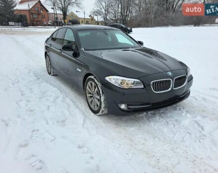 Черный БМВ 5 Серия, объемом двигателя 2 л и пробегом 205 тыс. км за 14100 $, фото 1 на Automoto.ua