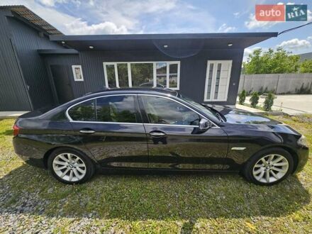 Чорний БМВ 5 Серія, об'ємом двигуна 2 л та пробігом 198 тис. км за 15500 $, фото 1 на Automoto.ua