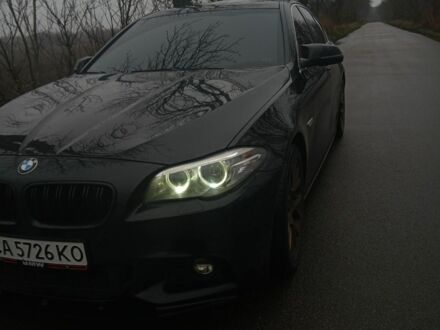 Чорний БМВ 5 Серія, об'ємом двигуна 2 л та пробігом 245 тис. км за 16500 $, фото 1 на Automoto.ua