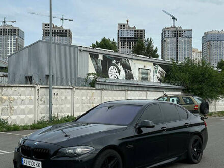 Черный БМВ 5 Серия, объемом двигателя 2 л и пробегом 187 тыс. км за 16000 $, фото 1 на Automoto.ua