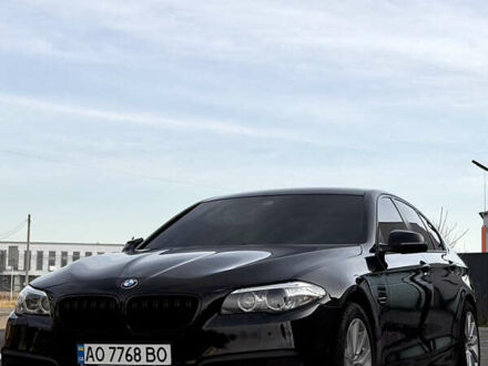 Черный БМВ 5 Серия, объемом двигателя 2 л и пробегом 207 тыс. км за 16999 $, фото 1 на Automoto.ua