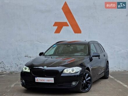 Черный БМВ 5 Серия, объемом двигателя 3 л и пробегом 341 тыс. км за 15990 $, фото 1 на Automoto.ua