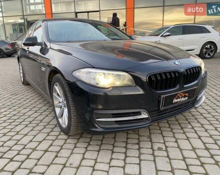 Чорний БМВ 5 Серія, об'ємом двигуна 3 л та пробігом 208 тис. км за 15600 $, фото 1 на Automoto.ua
