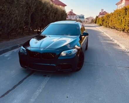 Чорний БМВ 5 Серія, об'ємом двигуна 2 л та пробігом 249 тис. км за 12500 $, фото 1 на Automoto.ua