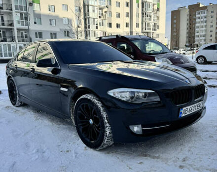 Чорний БМВ 5 Серія, об'ємом двигуна 2 л та пробігом 291 тис. км за 14999 $, фото 1 на Automoto.ua