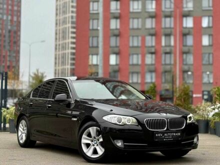 Чорний БМВ 5 Серія, об'ємом двигуна 2 л та пробігом 132 тис. км за 14300 $, фото 1 на Automoto.ua