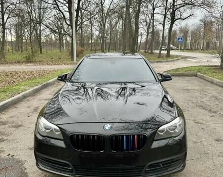 Черный БМВ 5 Серия, объемом двигателя 2 л и пробегом 230 тыс. км за 15500 $, фото 1 на Automoto.ua