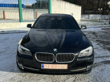 Черный БМВ 5 Серия, объемом двигателя 2 л и пробегом 220 тыс. км за 13499 $, фото 1 на Automoto.ua