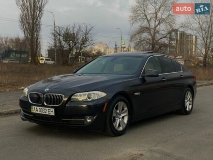 Черный БМВ 5 Серия, объемом двигателя 2 л и пробегом 186 тыс. км за 13900 $, фото 1 на Automoto.ua