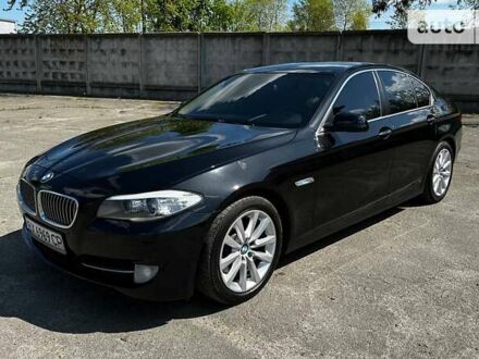 Черный БМВ 5 Серия, объемом двигателя 2 л и пробегом 151 тыс. км за 17900 $, фото 1 на Automoto.ua