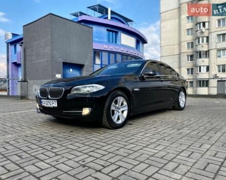 Черный БМВ 5 Серия, объемом двигателя 2 л и пробегом 215 тыс. км за 13333 $, фото 1 на Automoto.ua