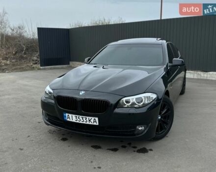 Черный БМВ 5 Серия, объемом двигателя 2 л и пробегом 200 тыс. км за 18000 $, фото 1 на Automoto.ua