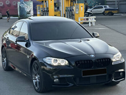 Чорний БМВ 5 Серія, об'ємом двигуна 2 л та пробігом 178 тис. км за 16850 $, фото 1 на Automoto.ua