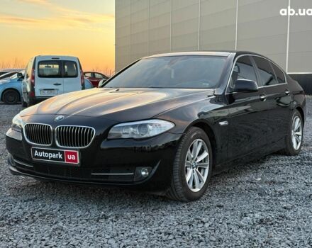 Черный БМВ 5 Серия, объемом двигателя 2 л и пробегом 260 тыс. км за 13640 $, фото 1 на Automoto.ua