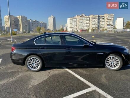 Черный БМВ 5 Серия, объемом двигателя 2 л и пробегом 270 тыс. км за 18500 $, фото 1 на Automoto.ua