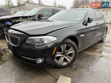 Черный БМВ 5 Серия, объемом двигателя 2 л и пробегом 250 тыс. км за 8500 $, фото 1 на Automoto.ua
