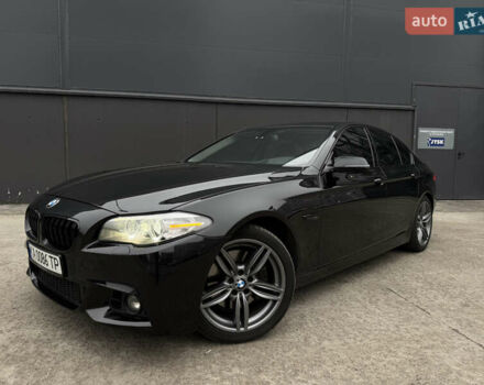 Чорний БМВ 5 Серія, об'ємом двигуна 3 л та пробігом 200 тис. км за 18950 $, фото 1 на Automoto.ua