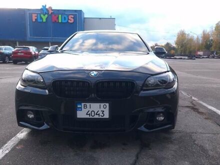 Чорний БМВ 5 Серія, об'ємом двигуна 2 л та пробігом 147 тис. км за 18500 $, фото 1 на Automoto.ua