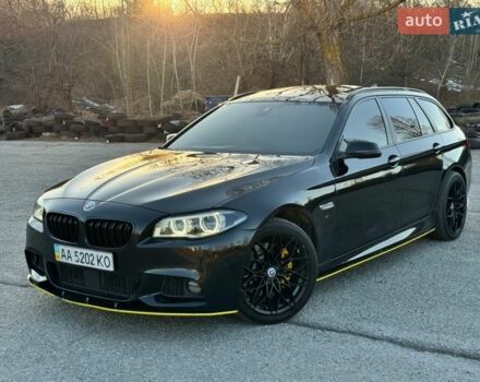 Черный БМВ 5 Серия, объемом двигателя 2 л и пробегом 270 тыс. км за 15900 $, фото 1 на Automoto.ua