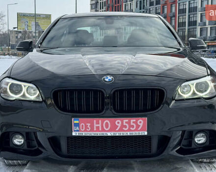 Черный БМВ 5 Серия, объемом двигателя 2 л и пробегом 215 тыс. км за 14400 $, фото 1 на Automoto.ua