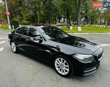 Черный БМВ 5 Серия, объемом двигателя 2 л и пробегом 276 тыс. км за 13500 $, фото 1 на Automoto.ua