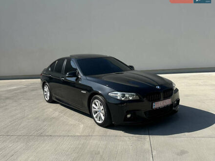 Чорний БМВ 5 Серія, об'ємом двигуна 2 л та пробігом 152 тис. км за 17700 $, фото 1 на Automoto.ua