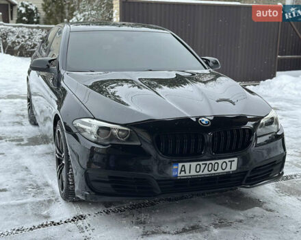Черный БМВ 5 Серия, объемом двигателя 2 л и пробегом 207 тыс. км за 15500 $, фото 1 на Automoto.ua