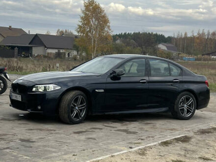Чорний БМВ 5 Серія, об'ємом двигуна 2 л та пробігом 152 тис. км за 17200 $, фото 1 на Automoto.ua