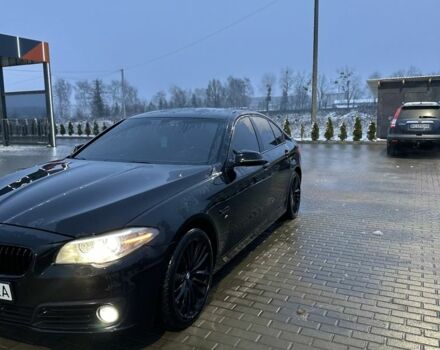 Черный БМВ 5 Серия, объемом двигателя 2 л и пробегом 158 тыс. км за 13400 $, фото 1 на Automoto.ua