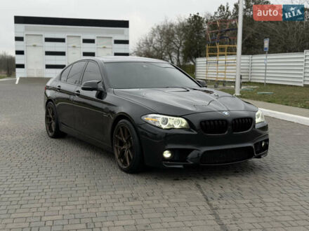 Черный БМВ 5 Серия, объемом двигателя 3 л и пробегом 174 тыс. км за 19000 $, фото 1 на Automoto.ua