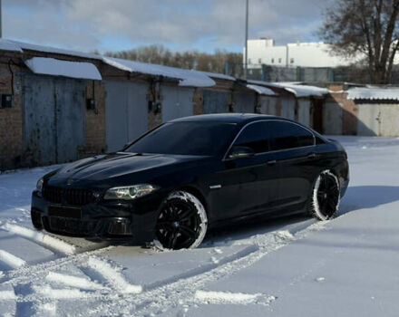 Черный БМВ 5 Серия, объемом двигателя 2 л и пробегом 257 тыс. км за 13500 $, фото 1 на Automoto.ua