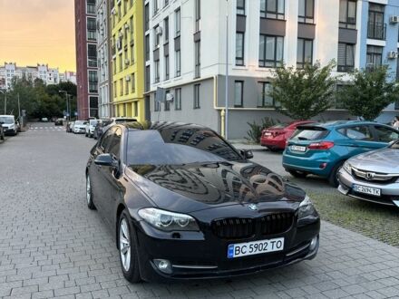 Чорний БМВ 5 Серія, об'ємом двигуна 2 л та пробігом 274 тис. км за 11500 $, фото 1 на Automoto.ua