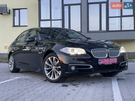 Чорний БМВ 5 Серія, об'ємом двигуна 2 л та пробігом 97 тис. км за 14200 $, фото 1 на Automoto.ua