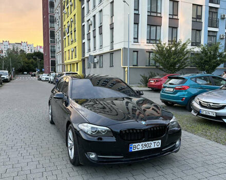 Чорний БМВ 5 Серія, об'ємом двигуна 2 л та пробігом 269 тис. км за 12999 $, фото 1 на Automoto.ua