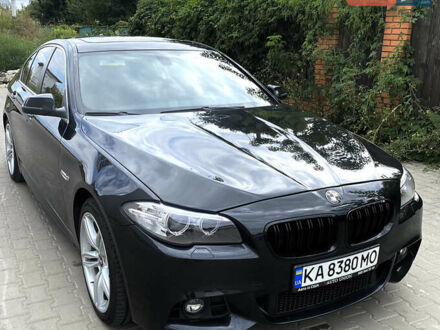 Чорний БМВ 5 Серія, об'ємом двигуна 2 л та пробігом 127 тис. км за 17800 $, фото 1 на Automoto.ua