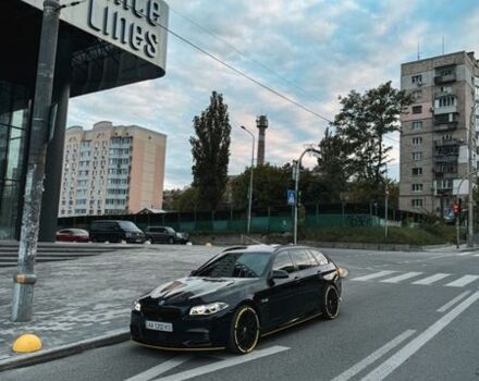 Черный БМВ 5 Серия, объемом двигателя 2 л и пробегом 292 тыс. км за 14222 $, фото 1 на Automoto.ua