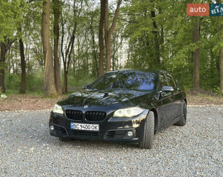 Чорний БМВ 5 Серія, об'ємом двигуна 2 л та пробігом 270 тис. км за 17000 $, фото 1 на Automoto.ua
