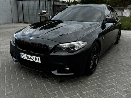 Черный БМВ 5 Серия, объемом двигателя 3 л и пробегом 156 тыс. км за 18200 $, фото 1 на Automoto.ua