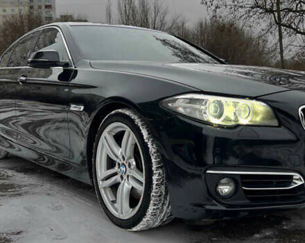 Черный БМВ 5 Серия, объемом двигателя 4.4 л и пробегом 170 тыс. км за 16500 $, фото 1 на Automoto.ua