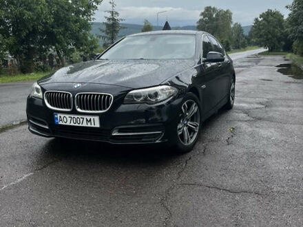 Чорний БМВ 5 Серія, об'ємом двигуна 2 л та пробігом 264 тис. км за 15600 $, фото 1 на Automoto.ua