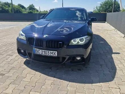 БМВ 5 Серія 2014 у Львові на Automoto.ua Чорний БМВ 5 Серія, об'ємом двигуна 3 л та пробігом 12 тис. км за 13400 $, фото 1 на Automoto.ua