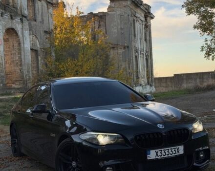 Чорний БМВ 5 Серія, об'ємом двигуна 3 л та пробігом 195 тис. км за 20500 $, фото 1 на Automoto.ua