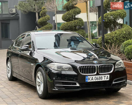 Черный БМВ 5 Серия, объемом двигателя 2 л и пробегом 282 тыс. км за 12499 $, фото 1 на Automoto.ua