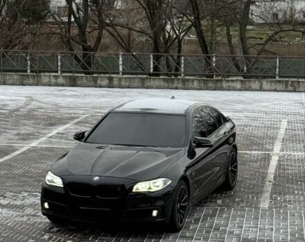 Черный БМВ 5 Серия, объемом двигателя 3 л и пробегом 200 тыс. км за 23000 $, фото 1 на Automoto.ua