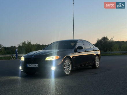 Чорний БМВ 5 Серія, об'ємом двигуна 2 л та пробігом 218 тис. км за 16700 $, фото 1 на Automoto.ua